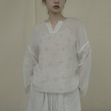 เสื้อท็อปอลิซา ส่องประกาย