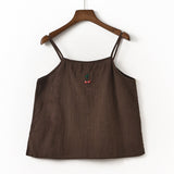 เสื้อท็อปปักลาย Norah Sparks