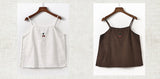 เสื้อท็อปปักลาย Norah Sparks