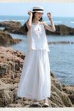เสื้อท็อปปักลาย Norah Sparks