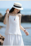 เสื้อท็อปปักลาย Norah Sparks