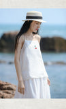 เสื้อท็อปปักลาย Norah Sparks