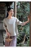 โรซาลิน สปอตไลท์ เสื้อกี่เพ้าปักลาย ท่อนบน