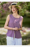 จัสมิน บลูม เสื้อกี่เพ้าปักลายพร้อมสวมใส่ ท่อนบน