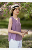 จัสมิน บลูม เสื้อกี่เพ้าปักลายพร้อมสวมใส่ ท่อนบน