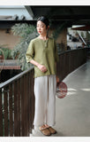 โรซาลิน สปอตไลท์ เสื้อกี่เพ้าปักลาย ท่อนบน