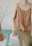 เสื้อกี่เพ้าครีมที่สดชื่น